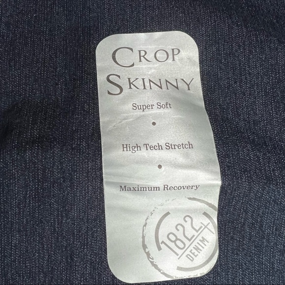 NEW 1822 Denim Plus Size Cropped Denim Capris Plus Size 20W - Picture 11 of 13